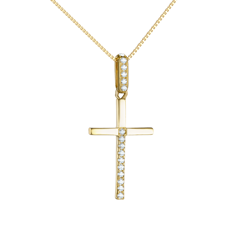 Σταυρουδάκι Χρυσό 14 Καρατίων