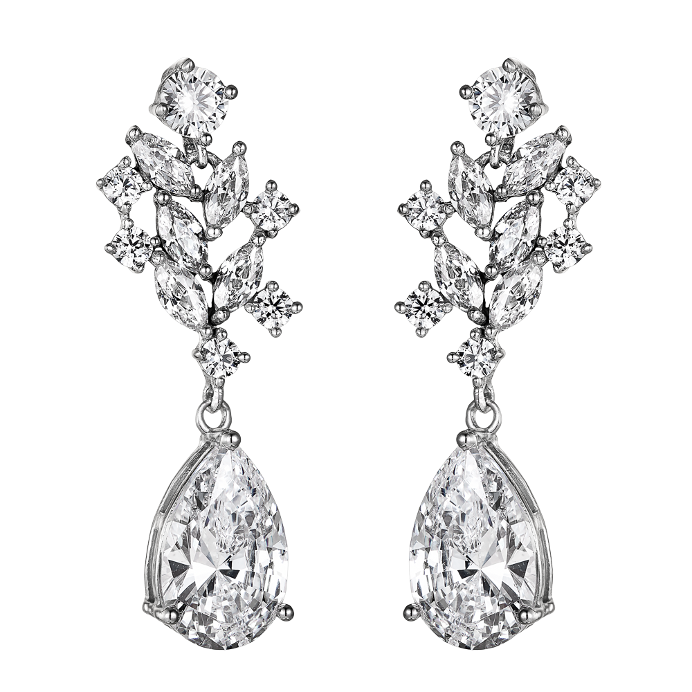 Κρεμαστά Σκουλαρίκια Γάμου