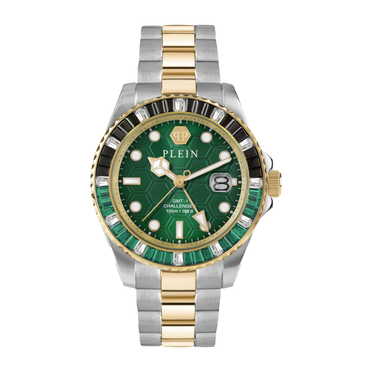PHILIPP PLEIN GMT-1 CHALLENGER BAGUETTES TWO TONE