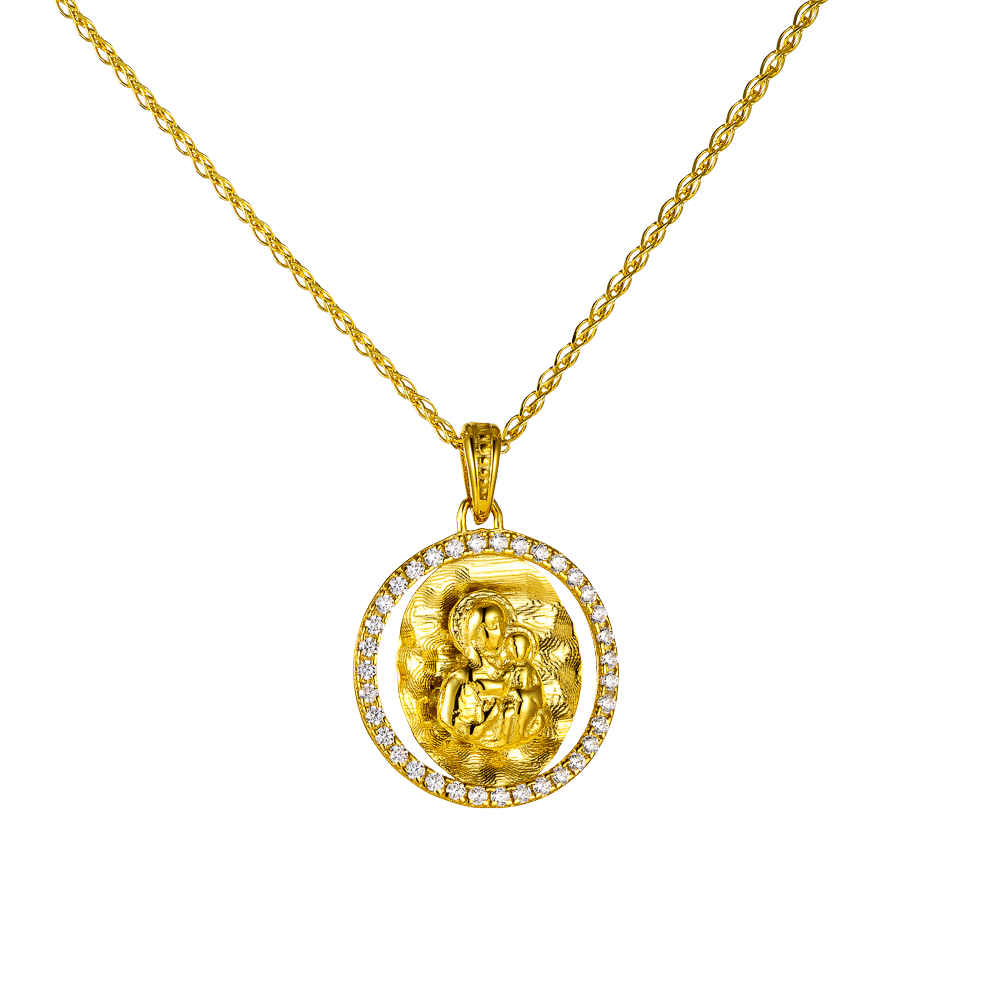 Διπλής Οψεως Φυλαχτό Παναγία 