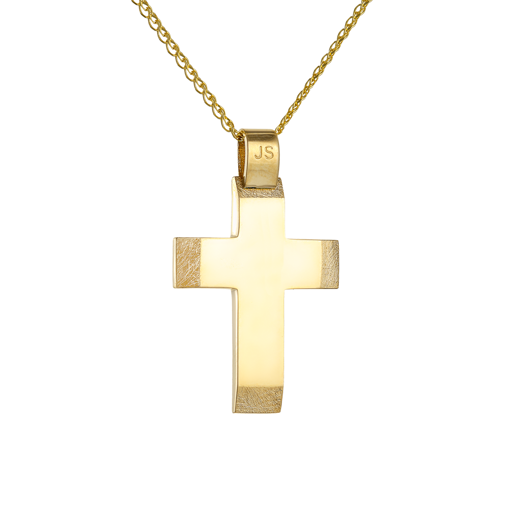 Ανδρικός Σταυρός 14 Καρατίων 