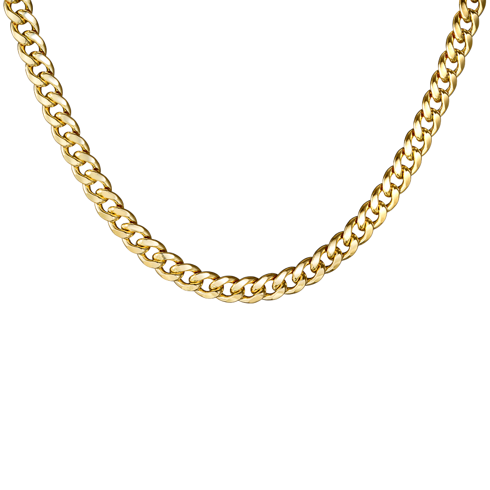 Πλακέ Αλυσίδα 14 Καρατίων