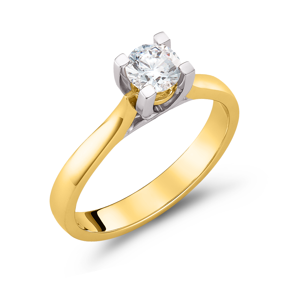 Μονόπετρο με Διαμάντι 0.40ct