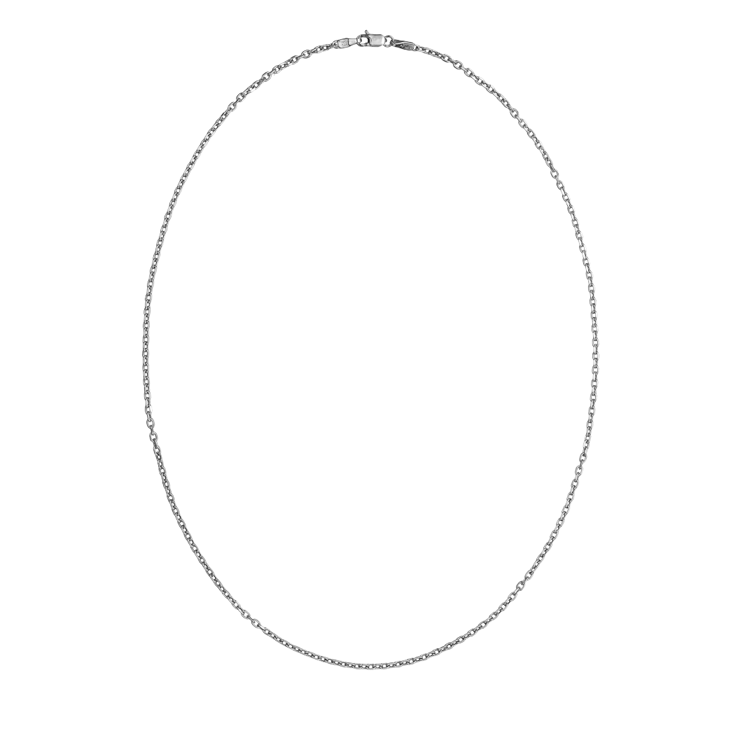 Λευκόχρυση Αλυσίδα 14 Καρατίων