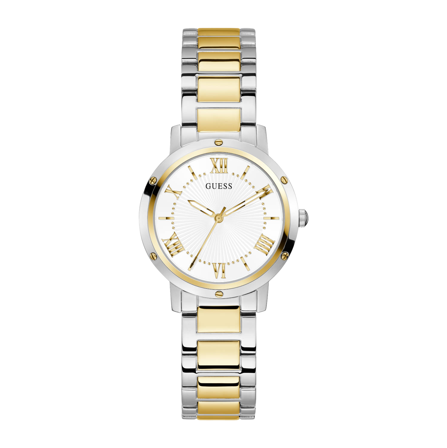 GUESS DAWN WHITE GOLD Γυναικείο Ρολόι