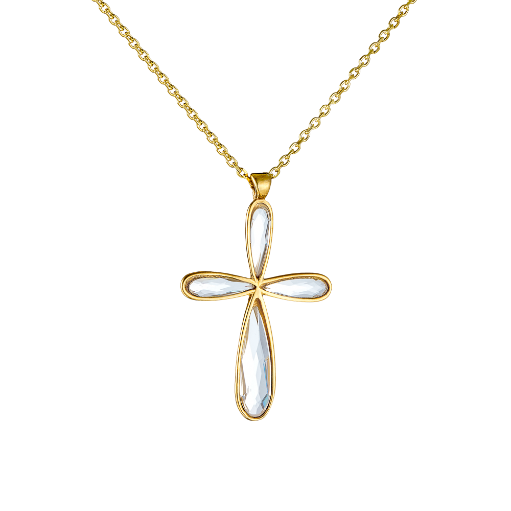 Γυναικείο Σταυρουδάκι με Αλυσίδα