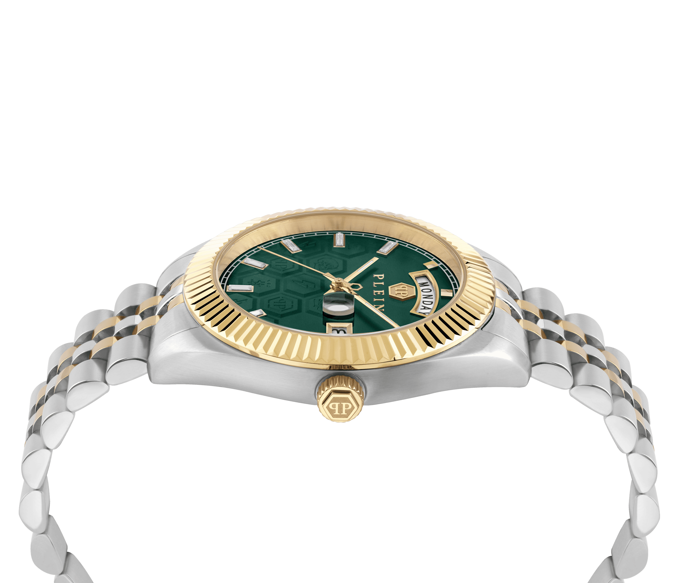 PHILIPP PLEIN DATE SUPERLATIVE GENT TWO TONE