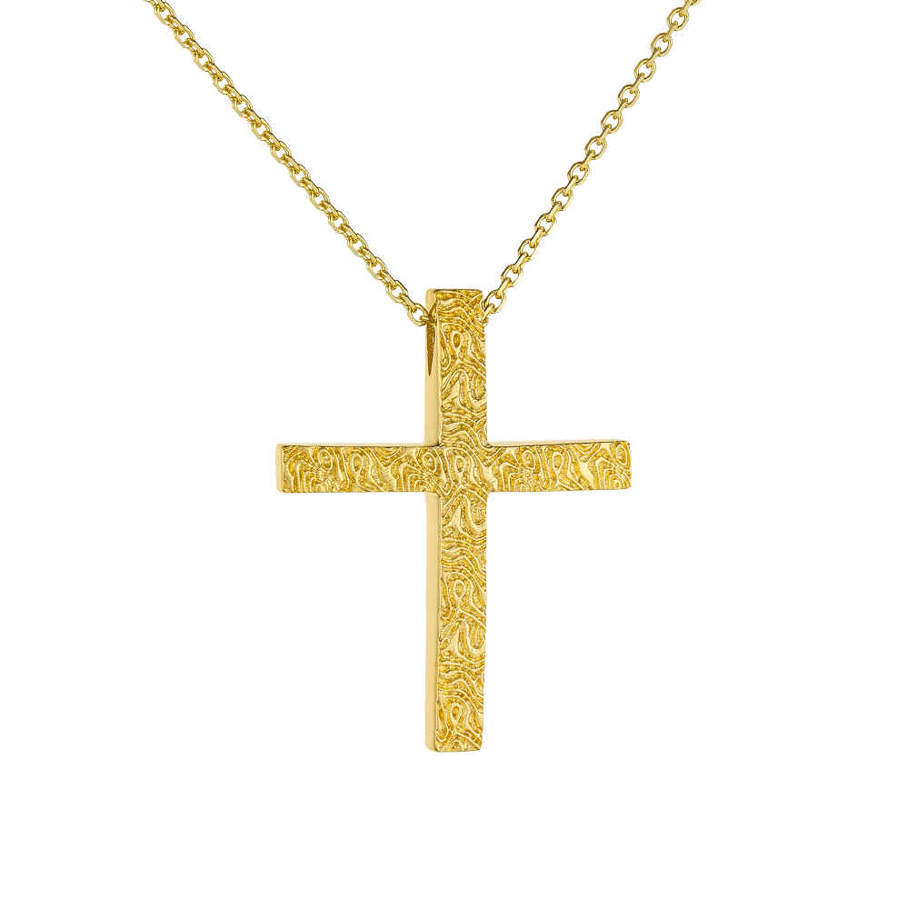 Χρυσός Σταυρός 14 Καρατίων