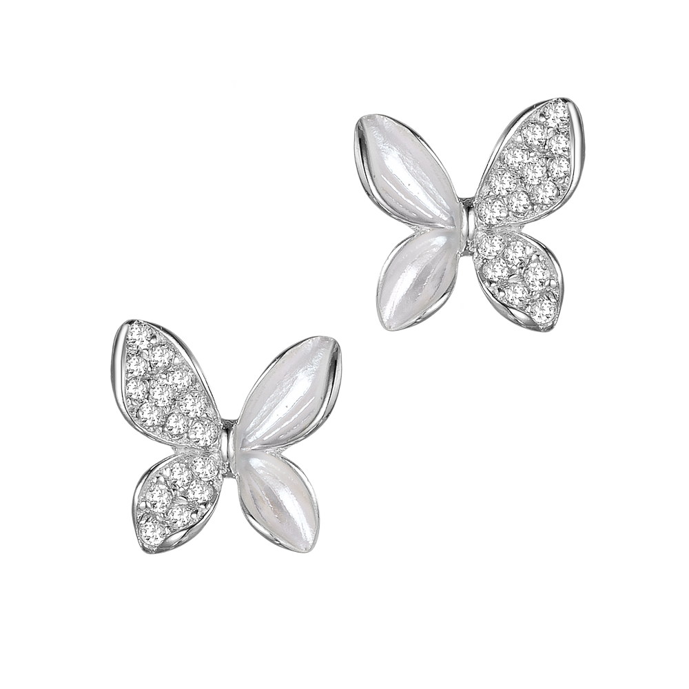 Παιδικά Σκουλαρίκια Πεταλούδα