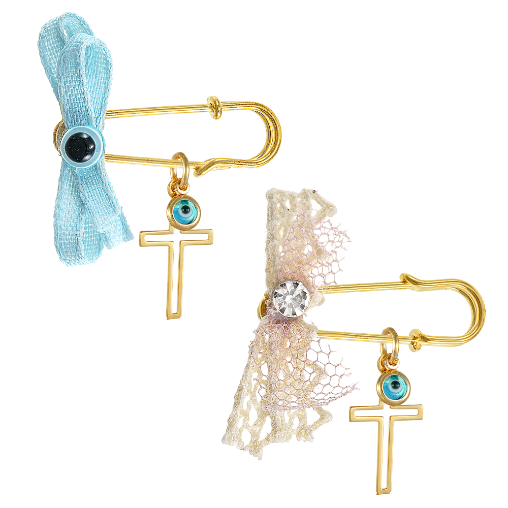 Σταυρουδάκι με Ματάκι 9 Καρατίων