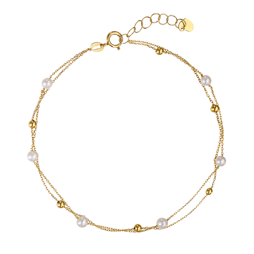 Βραχιόλι Αλυσιδωτό με Μαργαριτάρια