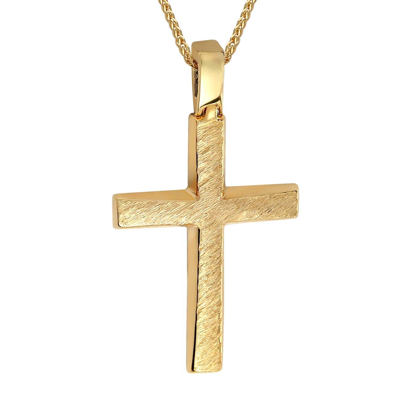 Ανδρικός Σταυρός 14 Καρατίων 