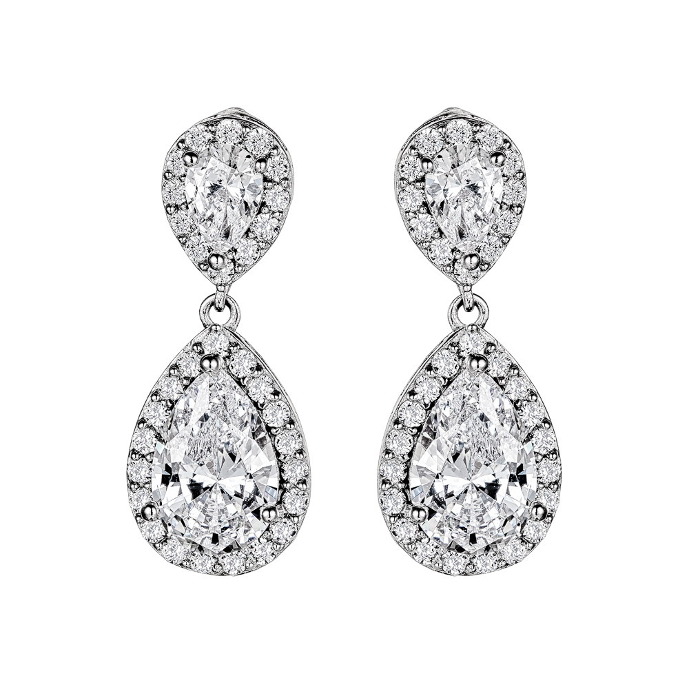 Κρεμαστά Σκουλαρίκια Γάμου