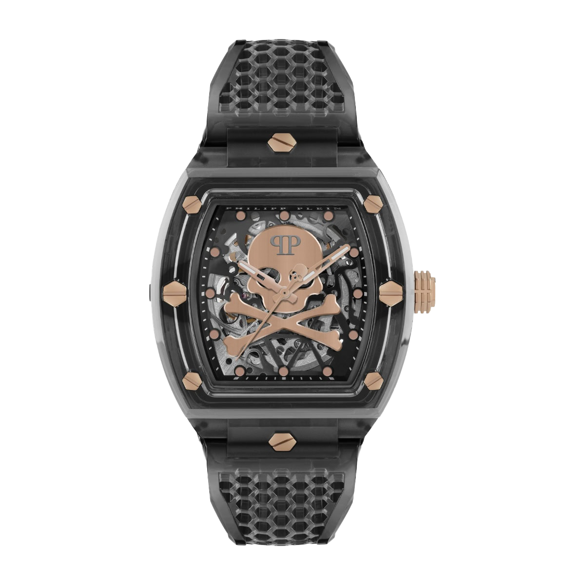 PHILIPP PLEIN THE SKELETON CRYSTAL GREY