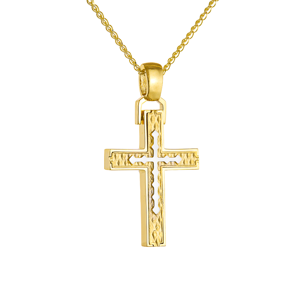 Ανδρικός Σταυρός Διπλής Όψεως 