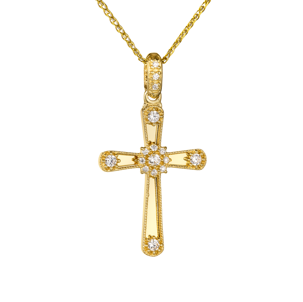Γυναικείος Βυζαντινός Σταυρός 