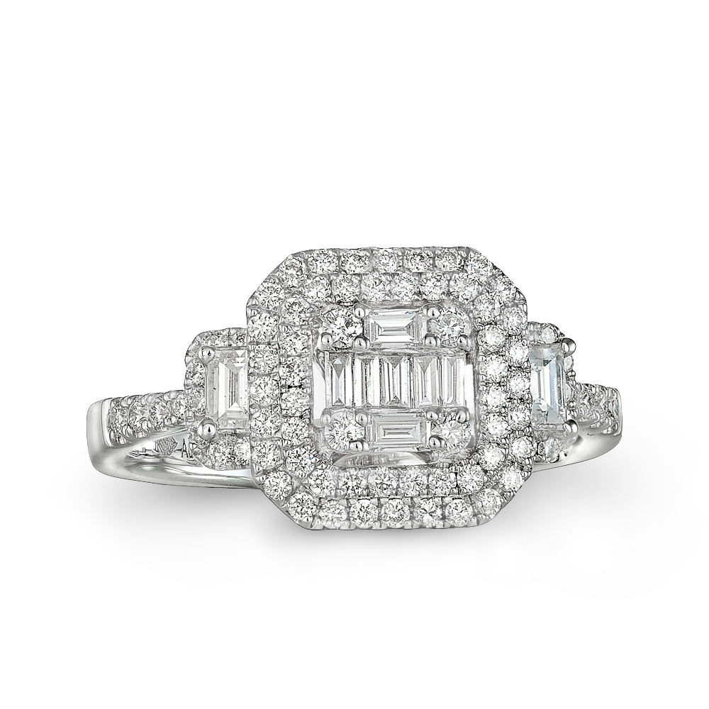 Μονόπετρο με Διαμάντια