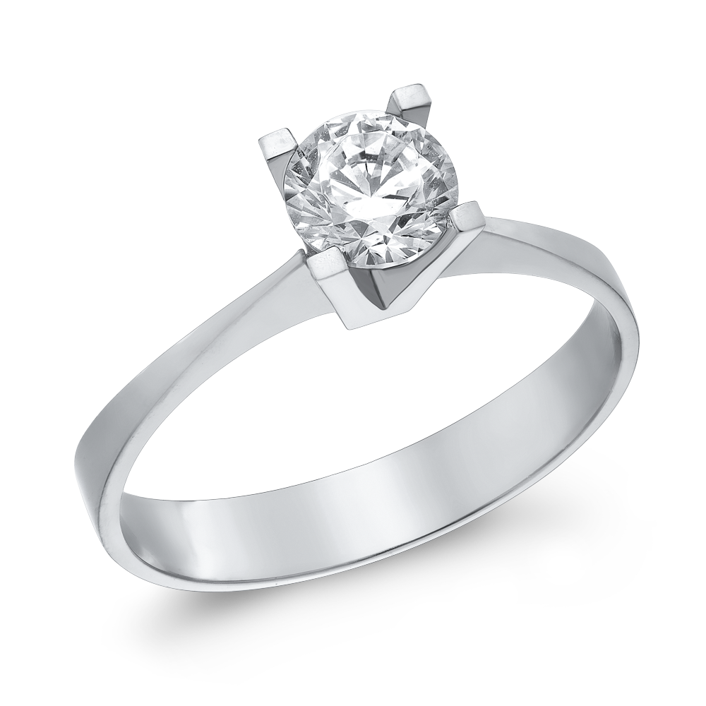 Μονόπετρο Δαχτυλίδι 