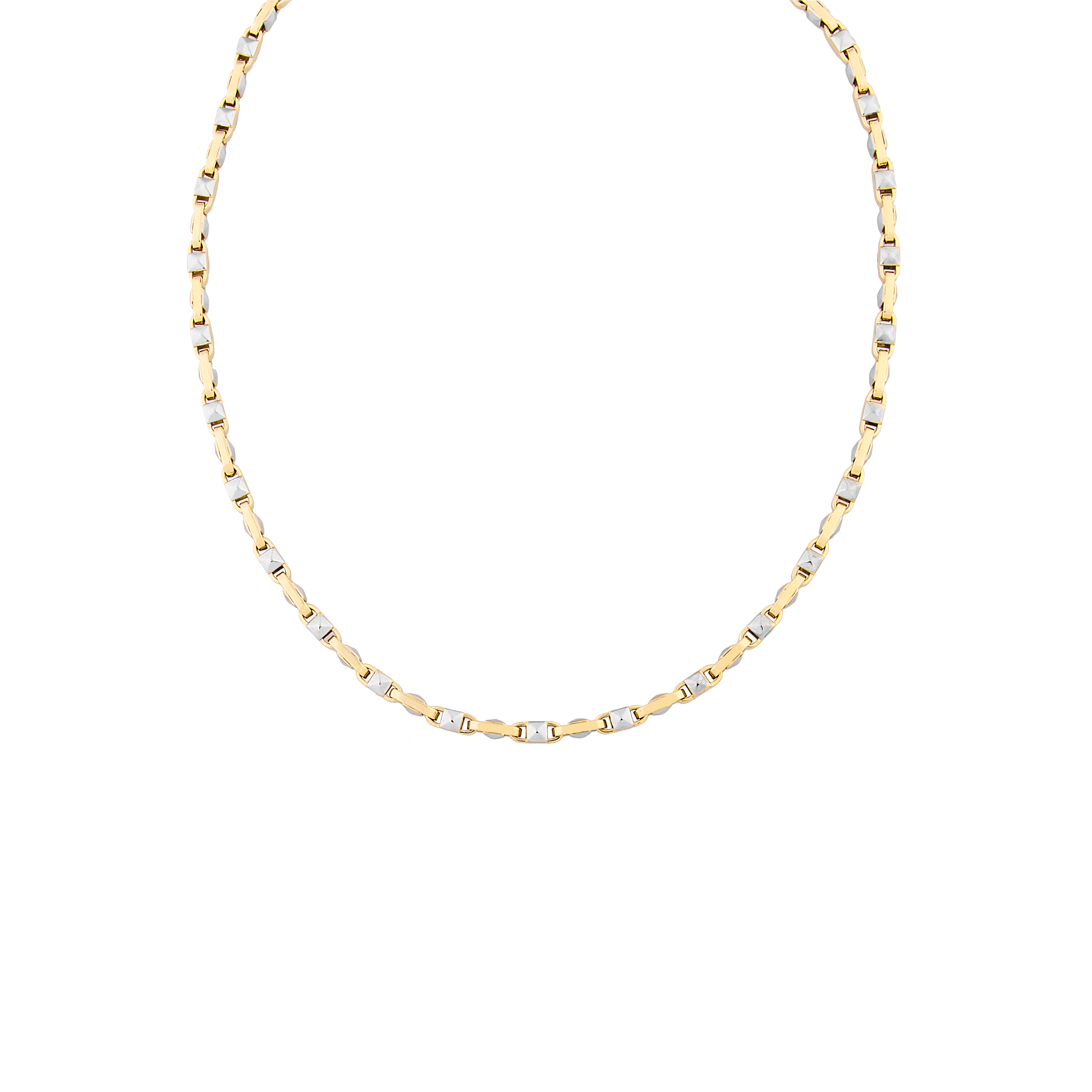 Δίχρωμη Καδένα 14 Καρατίων