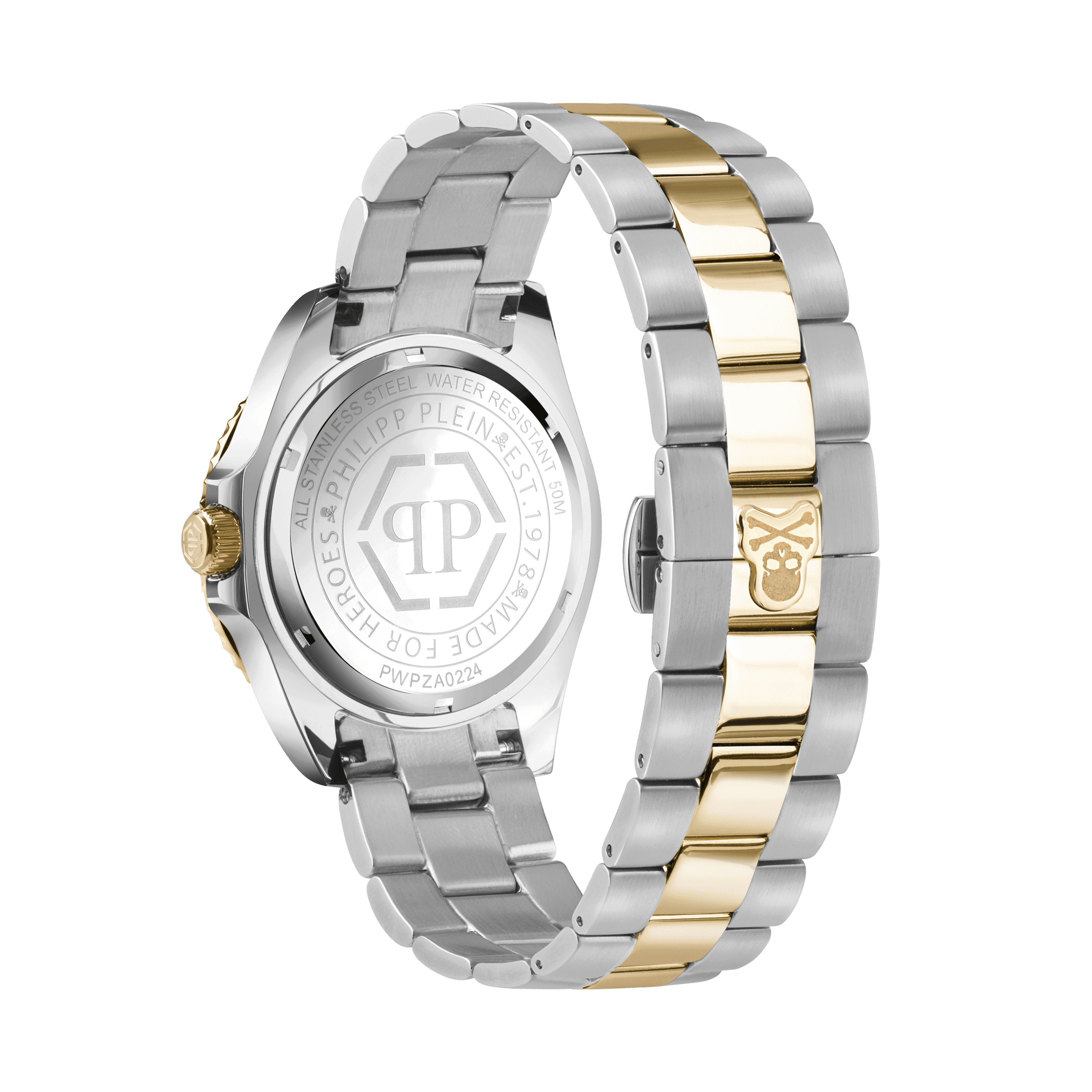 PHILIPP PLEIN GMT-1 CHALLENGER BAGUETTES TWO TONE