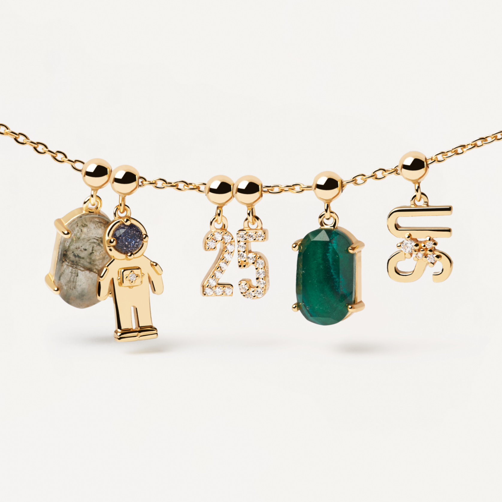 Malachite Transformation Charm