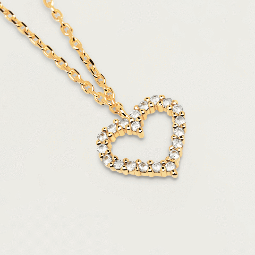 Κολιέ PDPAOLA WHITE HEART