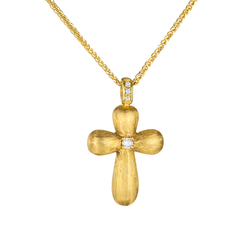 Σταυρός Γυναικείος 14 Καρατίων