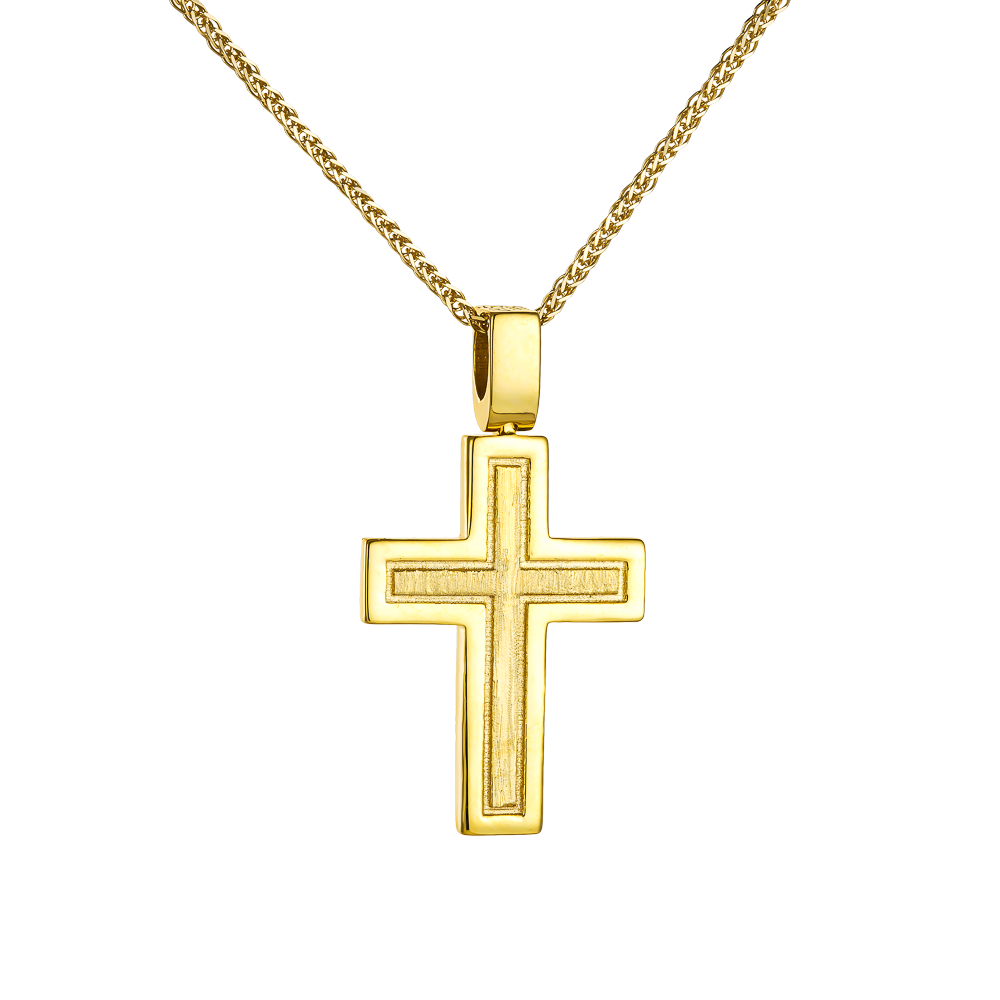 Σταυρός Βάπτισης 14 Καρατίων