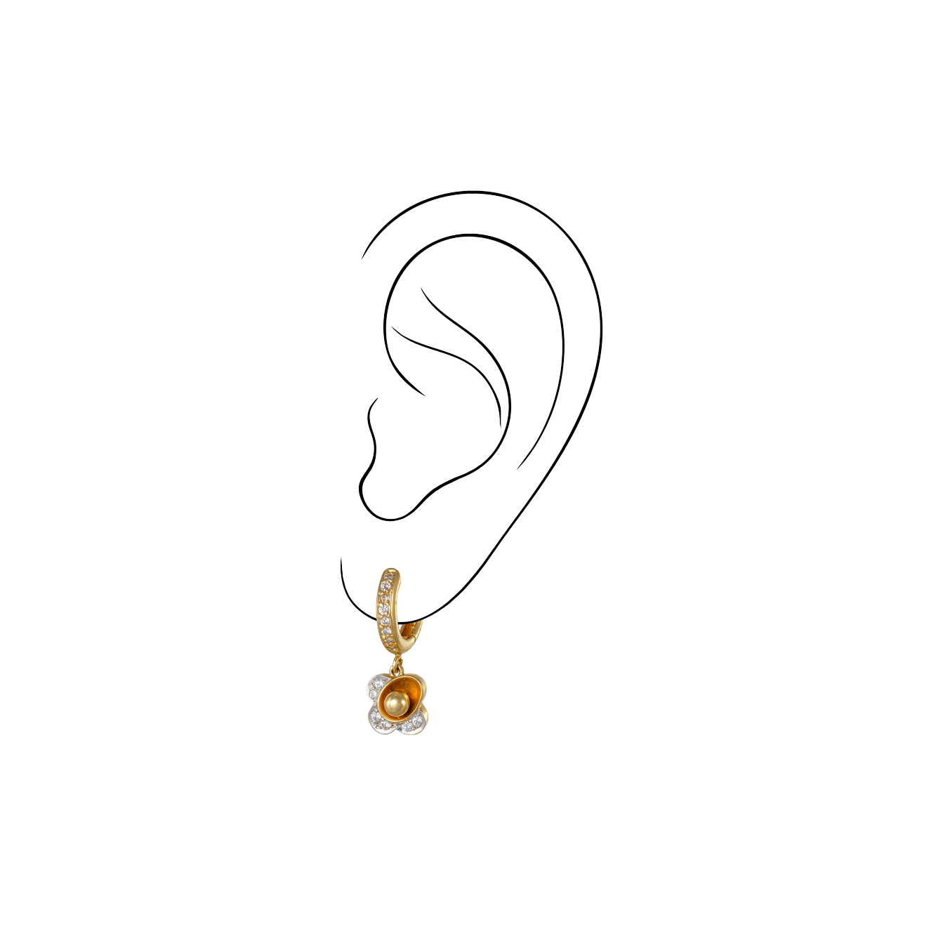 Χρυσά Κρεμαστά 14 Καρατίων