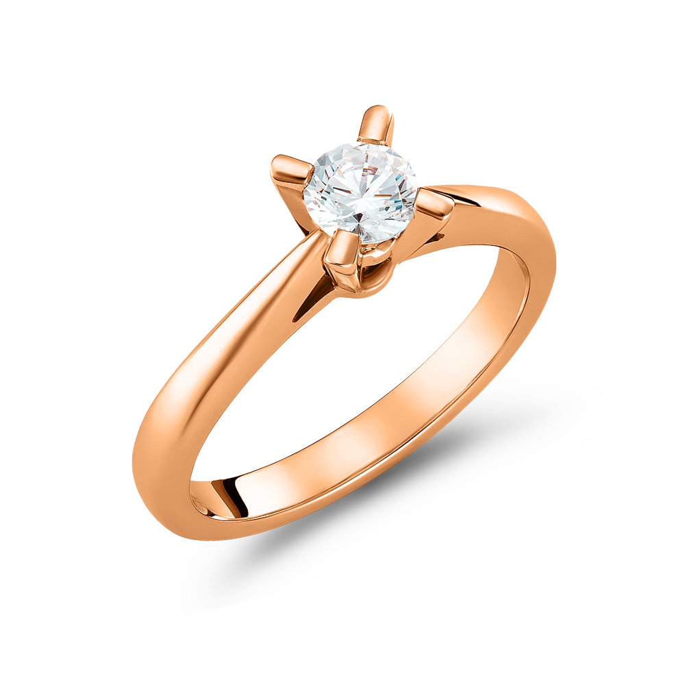 Μονόπετρο με 0.40ct Διαμάντι 