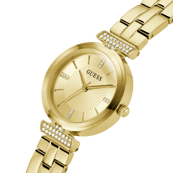 GUESS ARRAY GOLD Γυναικείο Ρολόι