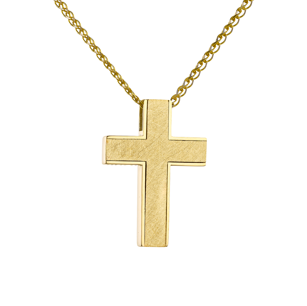 Σταυρός Ανδρικός Διπλής Όψεως