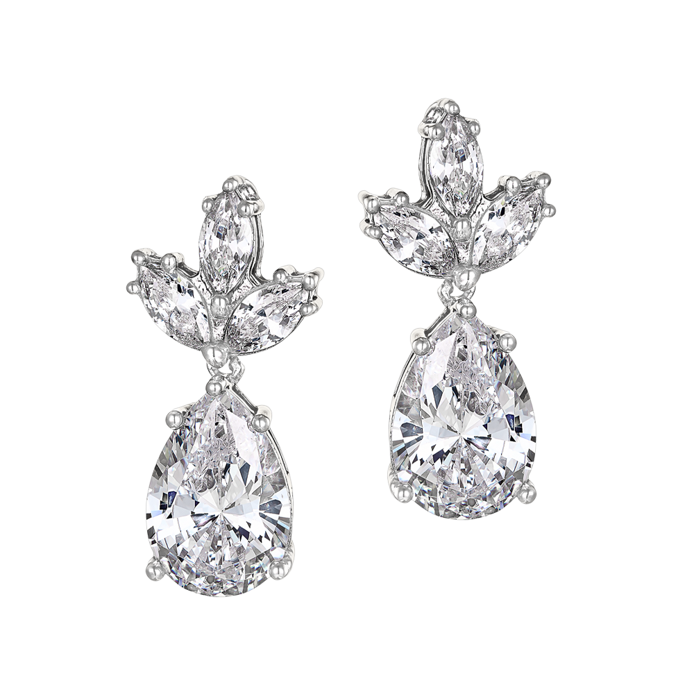 Κρεμαστά Σκουλαρίκια Γάμου