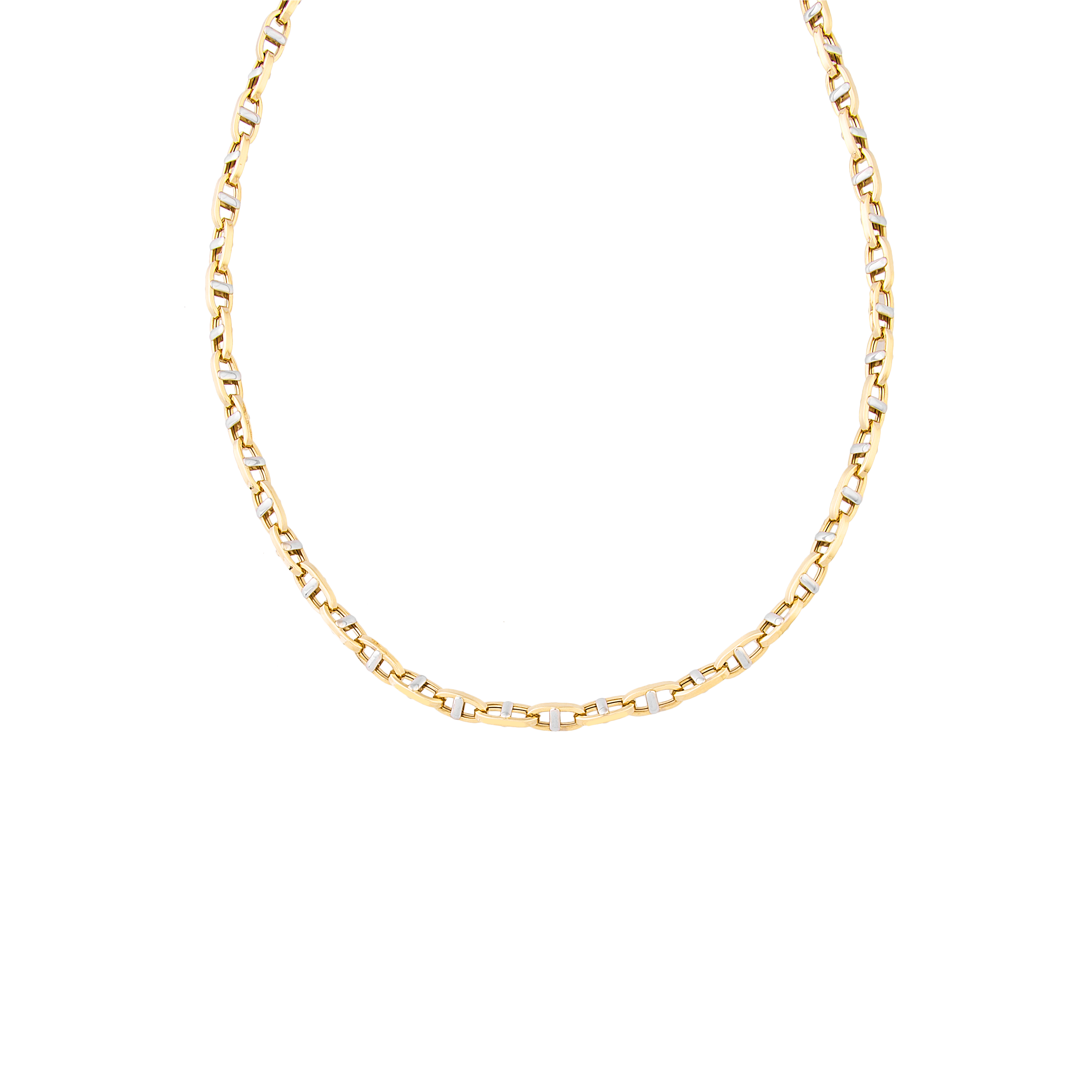 Δίχρωμη Καδένα 14 Καρατίων