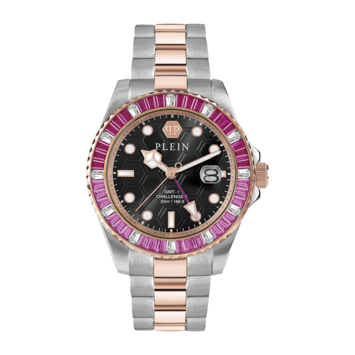 PHILIPP PLEIN GMT-1 CHALLENGER BAGUETTES TWO TONE