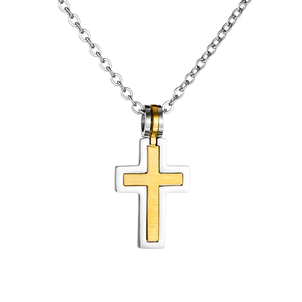 Ανδρικός Σταυρός Ασήμι