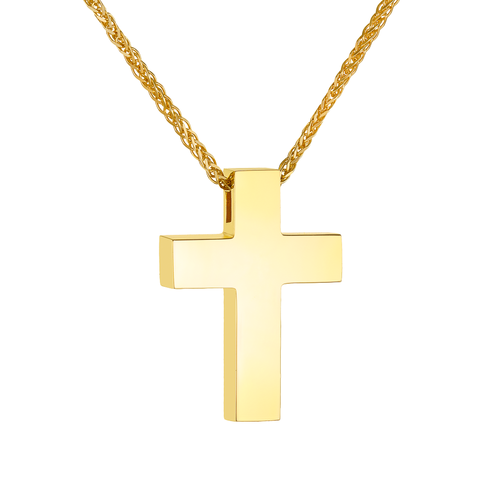 Λιτός Βαπτιστικός Σταυρός 