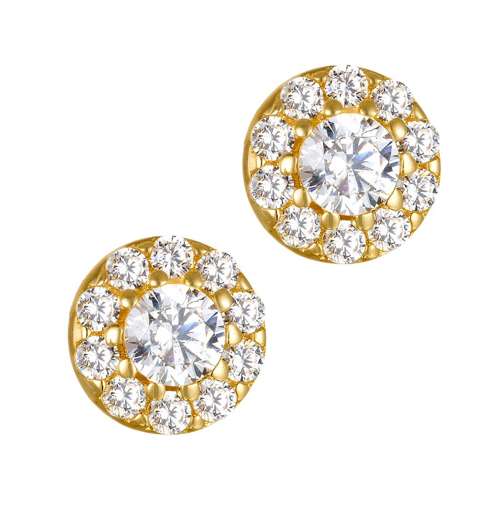 Σκουλαρίκια Ροζέτα