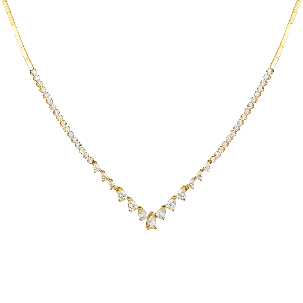 Κολιέ Πετράτο Χρυσό