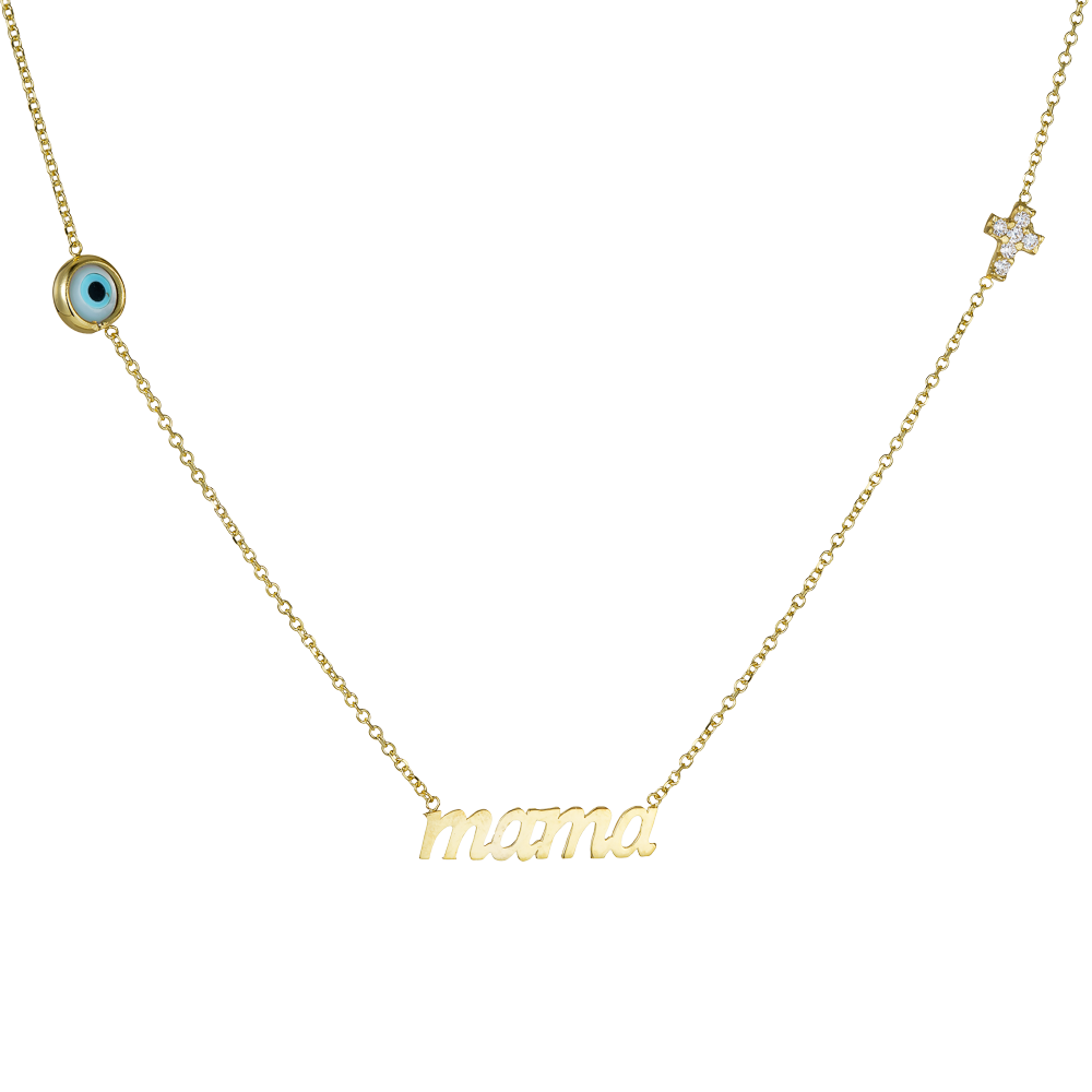 Κολιέ Μαμά 9 Καρατίων