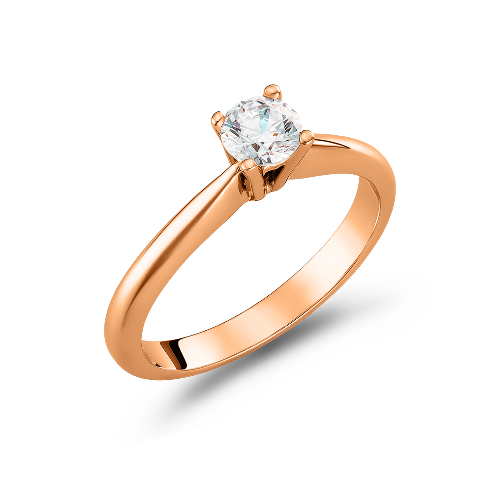 Μονόπετρο με Brilliant Cut 0.40ct Διαμάντι