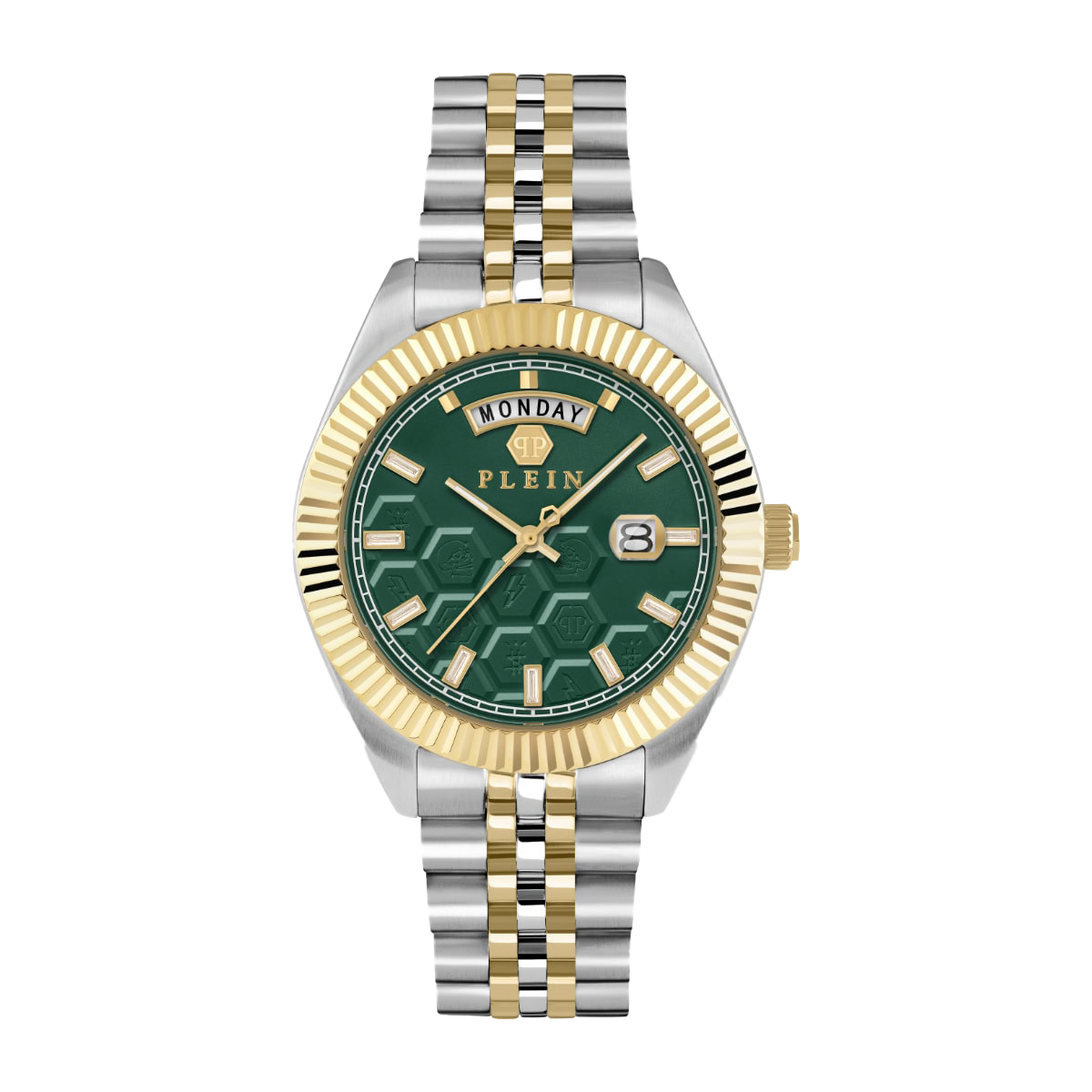 PHILIPP PLEIN DATE SUPERLATIVE GENT TWO TONE