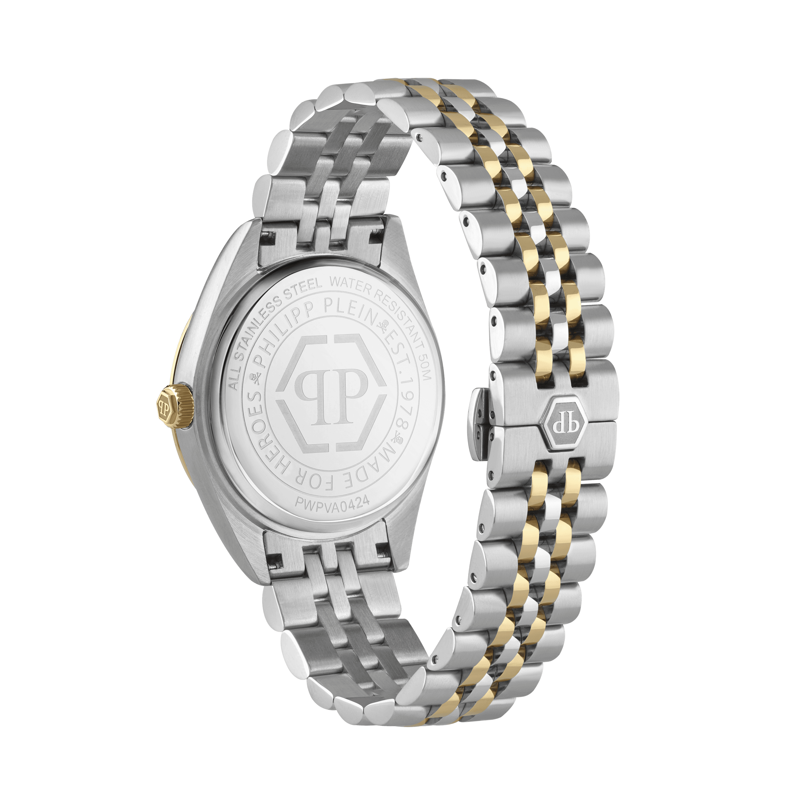 PHILIPP PLEIN DATE SUPERLATIVE GENT TWO TONE