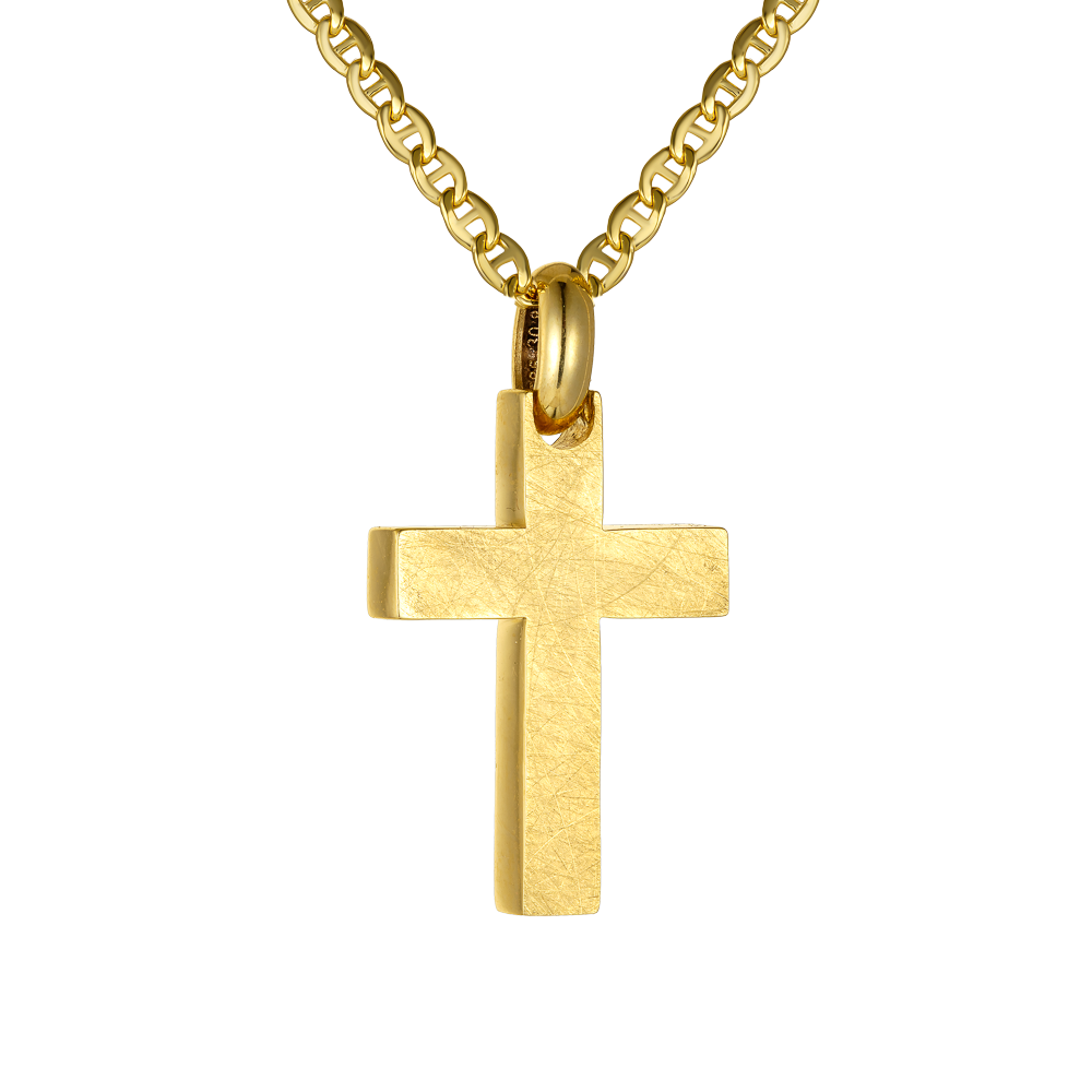 Ανδρικός Σταυρός 14 Καρατίων 