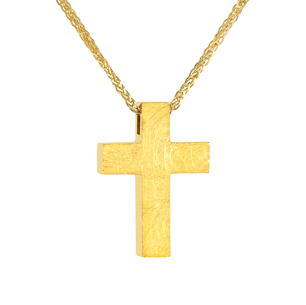 Χρυσός Σταυρός 18 Καρατίων