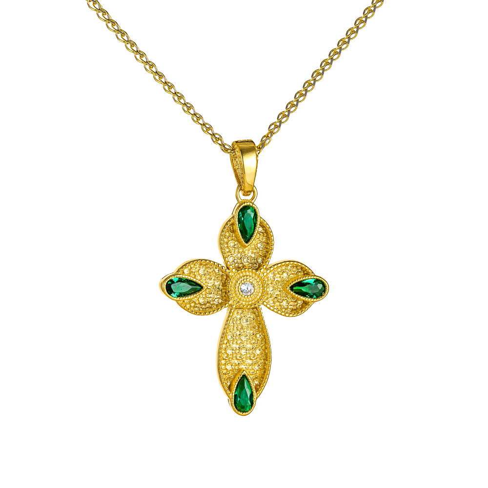 Διπλής Όψεως Βυζαντινός Σταυρός 