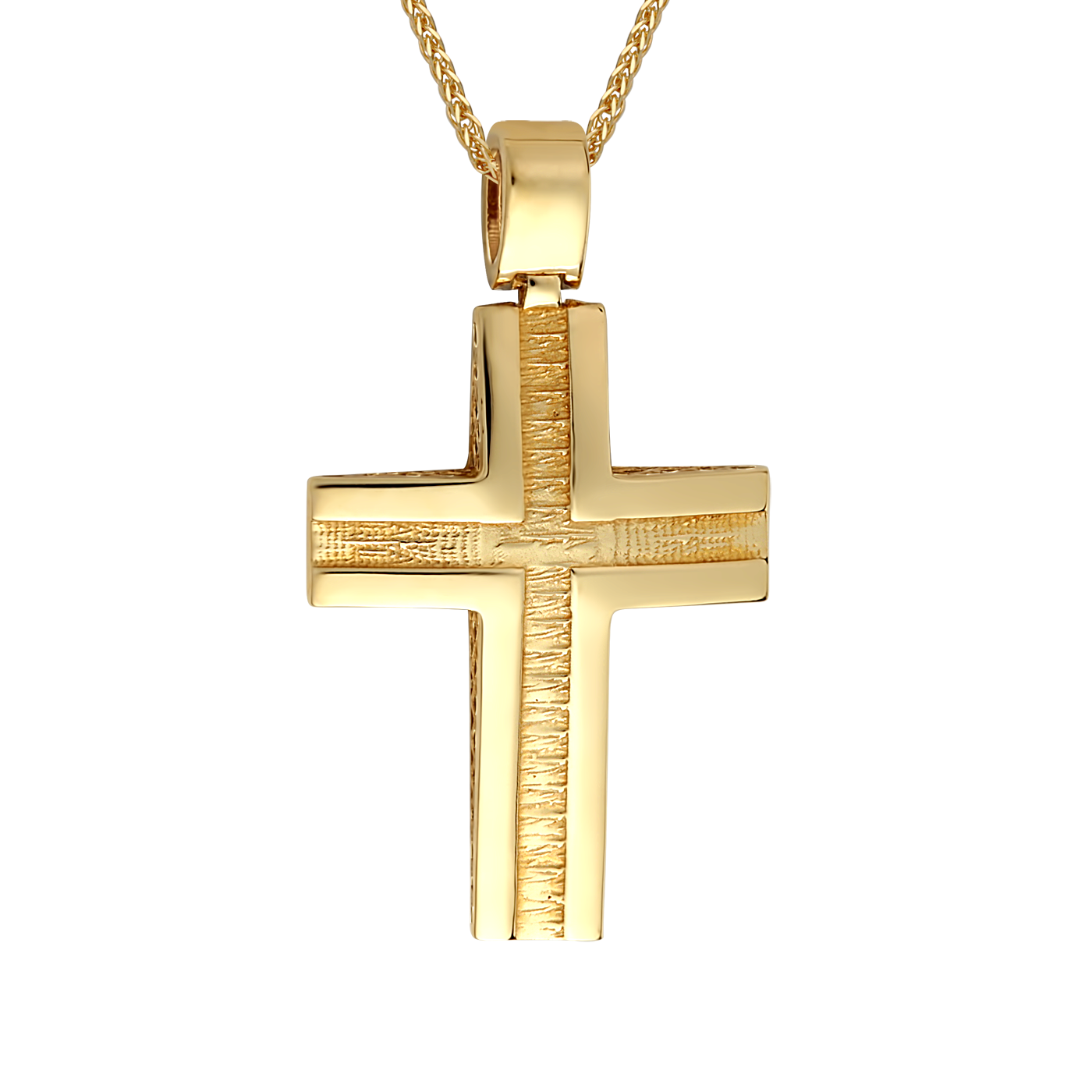 Σταυρός Ανδρικός 14 Καρατίων 