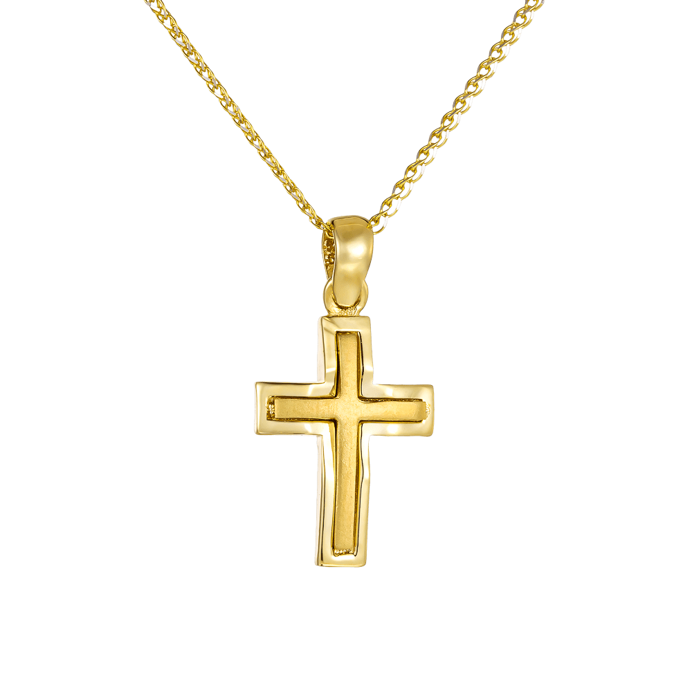 Ανδρικός Σταυρός Χρυσός