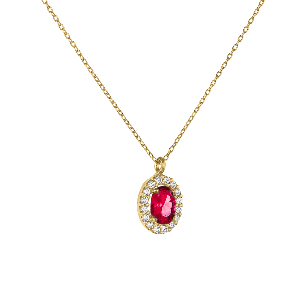 Ροζέτα Oval Cut 9 Καρατίων