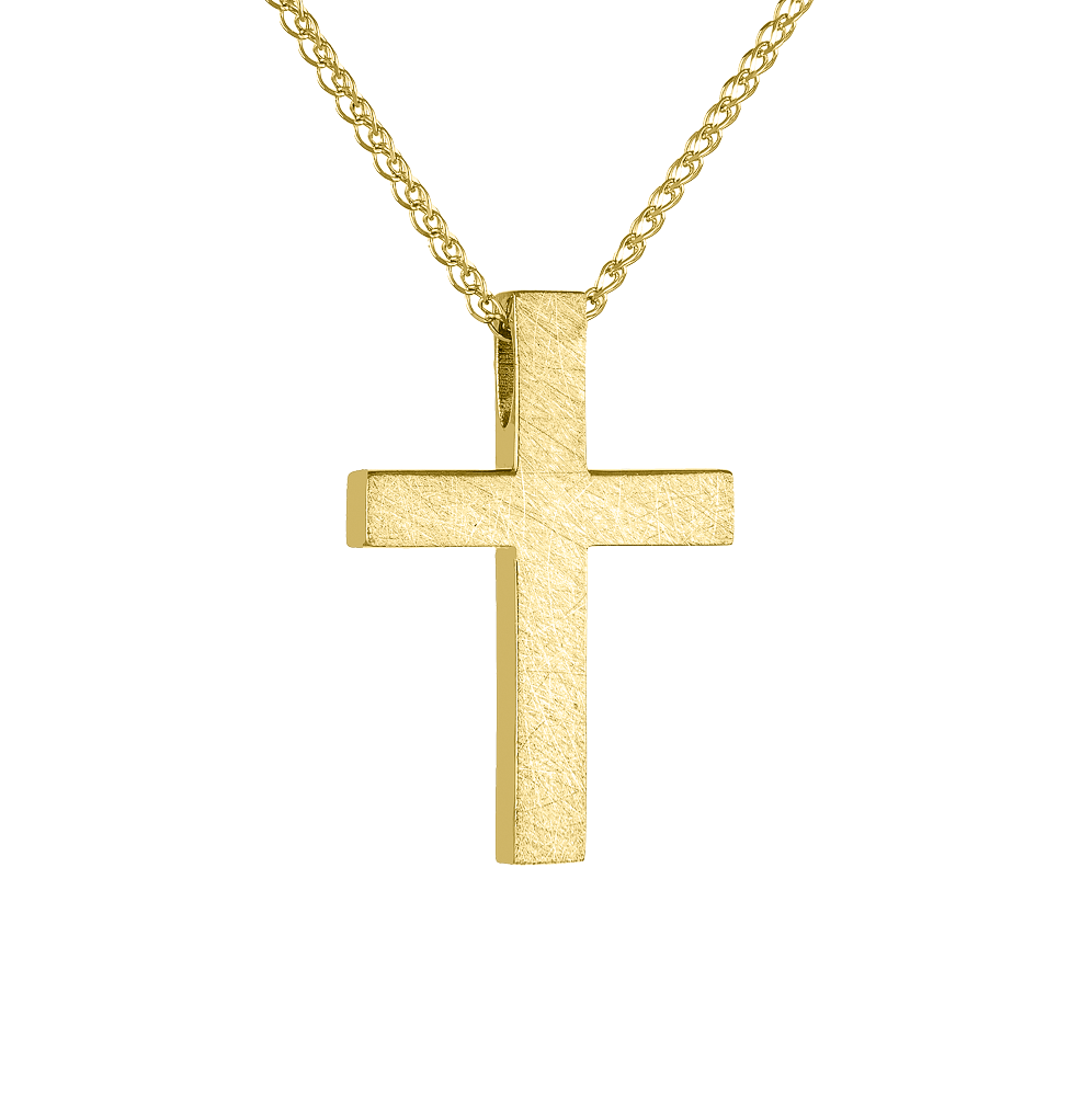 Χρυσός Ανδρικός Σταυρός 